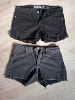 2 korte broeken, zwart, Only mt xs, Only, Zwart, Ophalen of Verzenden, Zo goed als nieuw