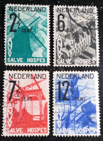 POSTZEGELS NEDERLAND ANVV 1932 GESTEMPELD beschikbaar voor biedingen