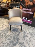 Eetkamerstoel Max Beige velvet Direct/Leverbaar E-7104, Hout, Overige kleuren, Nieuw, Ophalen of Verzenden