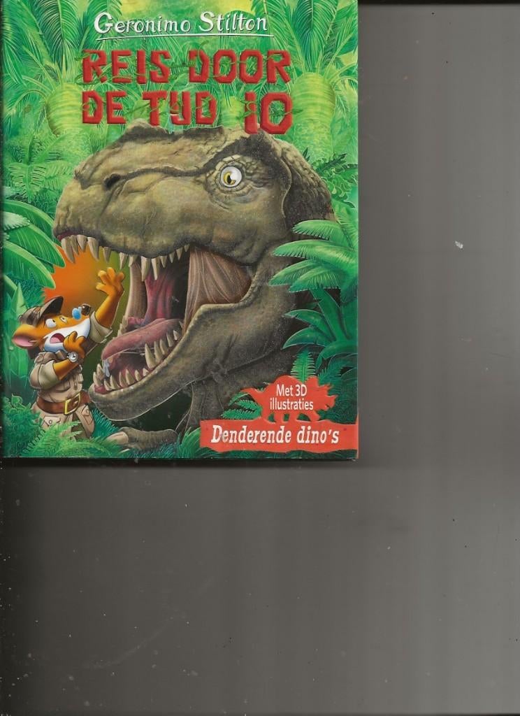 GERONIMO STILTOM REIS DOR DE TIJD NR 10, Verzenden, Zo goed als nieuw