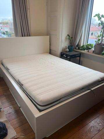 IKEA MALM bed 140x200 + LÖNSET lattenbodem - afbeelding 7