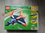 Lego 31126 Creator 3 in 1 supersonisch straalvliegtuig, Ophalen of Verzenden, Zo goed als nieuw, Complete set, Lego
