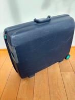 Samsonite Oyster hardcase donkerblauw, Sieraden, Tassen en Uiterlijk, Koffers, Gebruikt, Hard kunststof, Slot, 45 tot 55 cm