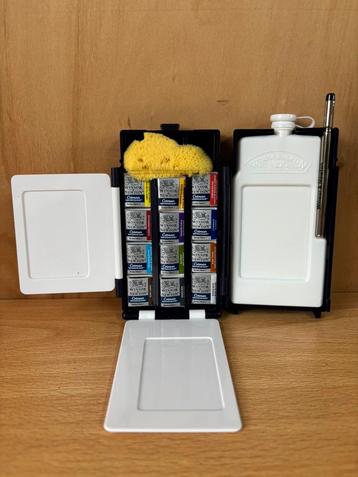 Winsor & Newton Cotman Field Box Aquarelset 12 halve napjes beschikbaar voor biedingen