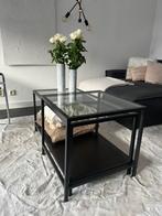 Salontafel glas, Ikea Vittsjö, Huis en Inrichting, Ophalen, Gebruikt, 50 tot 100 cm, Glas