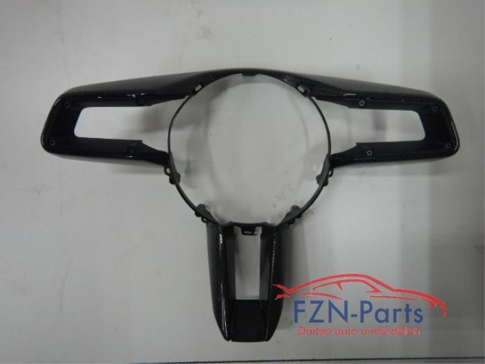 Porsche 911 992 Hoogglans Carbon inleg Stuur, Auto-onderdelen, Ophalen of Verzenden, Gebruikt