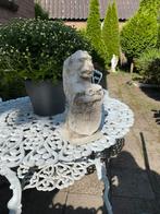 Betonnen leeuw met schild, Tuin en Terras, Tuinbeelden, Ophalen, Gebruikt