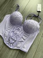 Lila Body of Korset met Kant, Kleding | Dames, Ophalen of Verzenden, Paars, Body of Korset