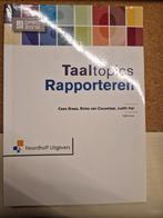 Taaltopics Rapporteren - Cees Braas, Boeken, Zo goed als nieuw, Alpha, Cees Braas, Rinke van Couwelaar, Judith Kat, HBO