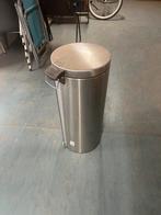 Pedaal emmer/prullenbak, Ophalen of Verzenden, Zo goed als nieuw, Metaal, 50 tot 75 cm