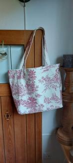 Nieuwe tas/shopper gemaakt van een oud frans linnen gordijn, Ophalen of Verzenden, Nieuw, Shopper