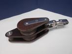 Tufnol Blok, Katrol dubbelschijfs hondsvot draaiwartel 14 mm, Watersport en Boten, Accessoires en Onderhoud, Ophalen of Verzenden