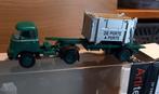Artitec DAF met Laad kist NMBS, Hobby en Vrije tijd, Modelauto's | 1:87, Ophalen of Verzenden, Zo goed als nieuw, Bus of Vrachtwagen