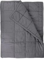 Walra Plaid - Luxury Touch - 240x260 cm - Antraciet, Ophalen of Verzenden, Zo goed als nieuw