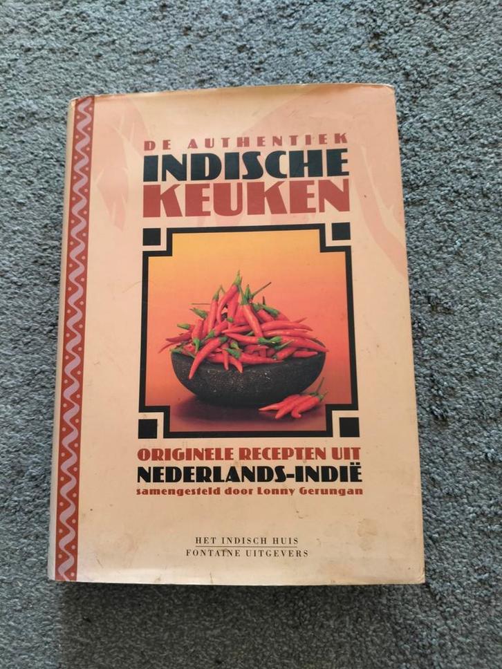 De authentieke Indische keuken, Boeken, Kookboeken, Gelezen, Azië en Oosters, Ophalen of Verzenden