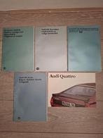 5x Audi 80, 100 en Quattro folders, Ophalen of Verzenden, Zo goed als nieuw, Audi