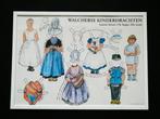 2 X Zeeuwse prent aankleedpop Walcherse klederdracht Zeeland, Antiek en Kunst, Ophalen of Verzenden