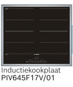 Bosch Inductiekookplaat, Witgoed en Apparatuur, Kookplaten, Gebruikt, Inbouw, Inductie, 4 kookzones