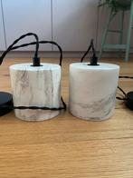 2 Zuiver Trust marmeren hanglampen, Huis en Inrichting, Lampen | Hanglampen, Ophalen of Verzenden, Gebruikt, Minder dan 50 cm