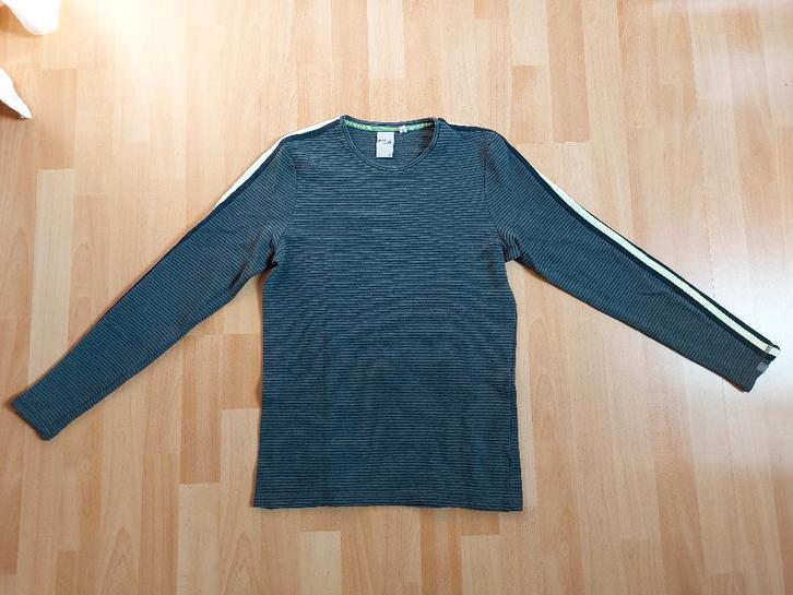 Antracietgrijze trui *Refill*, Kleding | Heren, Truien en Vesten, Zo goed als nieuw, Maat 46 (S) of kleiner, Grijs, Ophalen of Verzenden