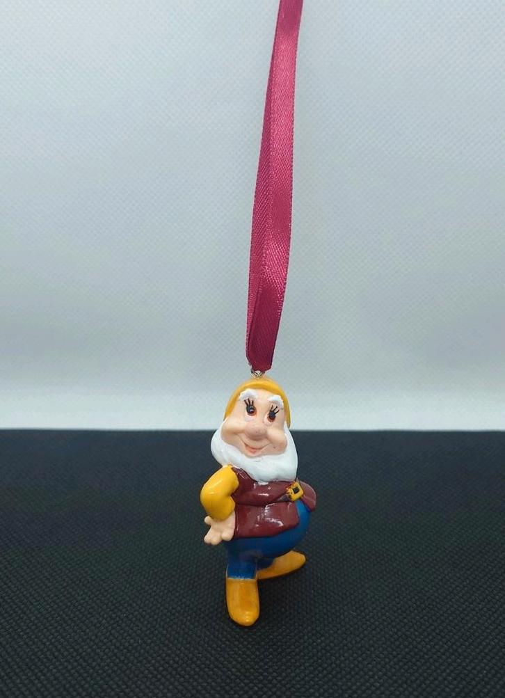 Disney Dwerg Happy Giechel kerst ornament hanger kerstbal, Verzamelen, Disney, Zo goed als nieuw, Sneeuwwitje of Doornroosje, Ophalen of Verzenden