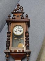 Antieke regulateur met Paardenbeeld, Antiek en Kunst, Antiek | Klokken, Ophalen of Verzenden