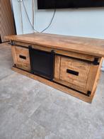 Mooie houten salontafel, Ophalen, Gebruikt, 100 tot 150 cm, 50 tot 100 cm