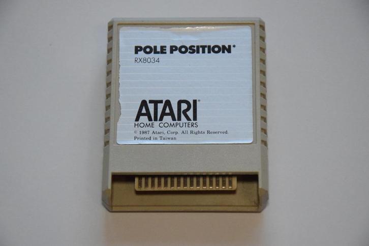 Atari XL / XE : Pole Position (RX8034), Spelcomputers en Games, Games | Atari, Gebruikt, Overige modellen, Racen en Vliegen, 2 spelers