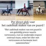 Paarden zadelmak maken