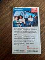 Voordeelbon Madurodam, Tickets en Kaartjes, Drie personen of meer, Kortingsbon, Overige typen