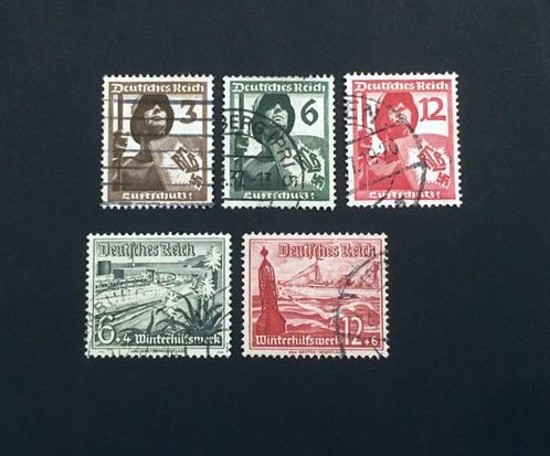 Serie postzegels Duitse rijk uitgave 1937, Postzegels en Munten, Postzegels | Europa | Duitsland, Gestempeld, Duitse Keizerrijk