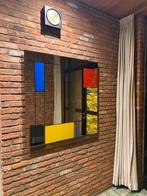 Mondrian spiegel – Rimadesio – jaren 80 – vintage design, Ophalen, Rechthoekig