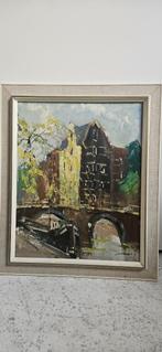Jan Kelderman  Amsterdam-Brouwersgracht (Stokvishuis), Antiek en Kunst, Ophalen of Verzenden