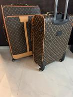 Lv Kofferset grote + kleine model zgan!, Ophalen of Verzenden, Zo goed als nieuw, Leer