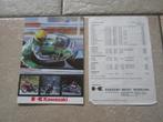 Kawasaki o.a. Z1000R / Z1300 brochure folder 1983 ?, Motoren, Handleidingen en Instructieboekjes, Kawasaki