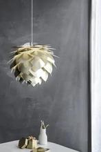 Hanglamp Umage Silvia medium brushed brass, Huis en Inrichting, Lampen | Hanglampen, Ophalen of Verzenden, Nieuw, Kunststof, Minder dan 50 cm