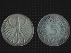 West-Duitsland – 5 Mark 1951 – VF Staat (Zilveren Munt), Ophalen of Verzenden, Buitenland