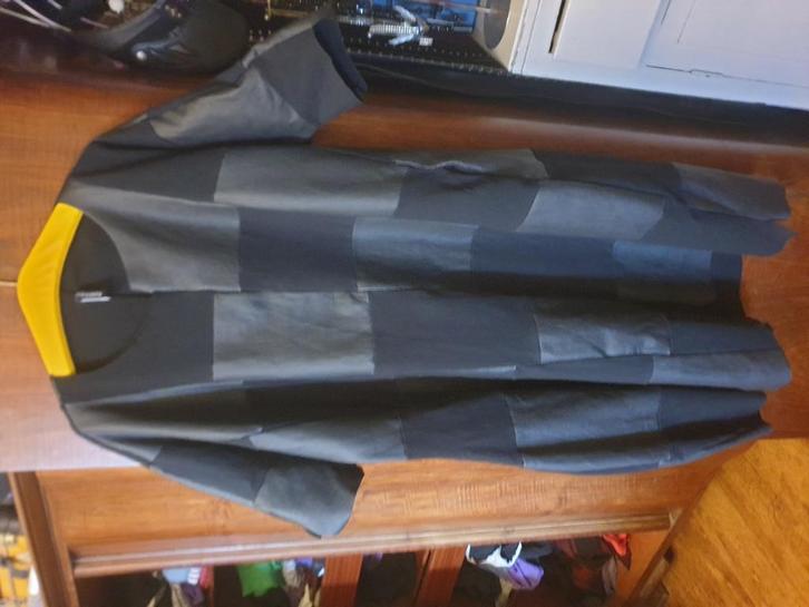 Rundholz ballon jurk met blokken, Kleding | Dames, Jurken, Zo goed als nieuw, Maat 46/48 (XL) of groter, Zwart, Onder de knie