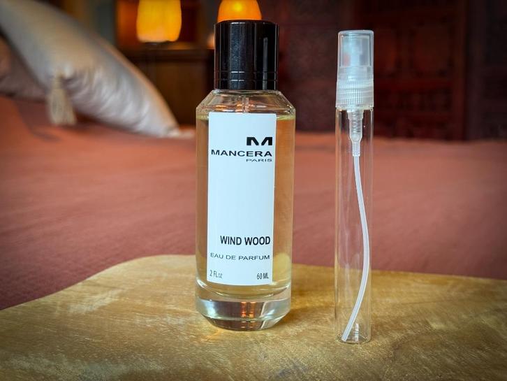 Mancera - Wind Wood sample/decant, Sieraden, Tassen en Uiterlijk, Uiterlijk | Parfum, Zo goed als nieuw, Ophalen of Verzenden