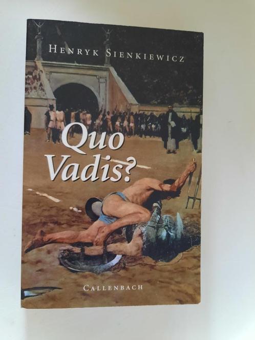 Henryk Sienkiewicz - Quo Vadis?, Boeken, Historische romans, Zo goed als nieuw, Ophalen of Verzenden