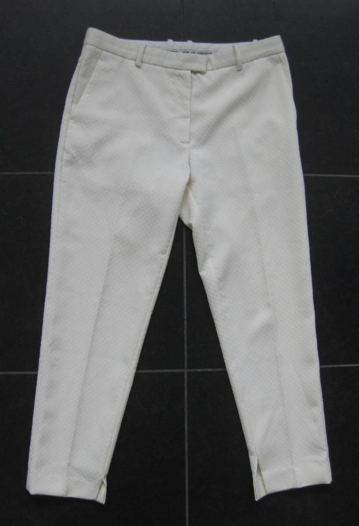 Baum und Pferdgarten wolwit pantalon, crème, maat 40, Kleding | Dames, Broeken en Pantalons, Zo goed als nieuw, Maat 38/40 (M)