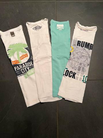 Pakket shirts jongen maat 140 nette staat shirt x 4 beschikbaar voor biedingen