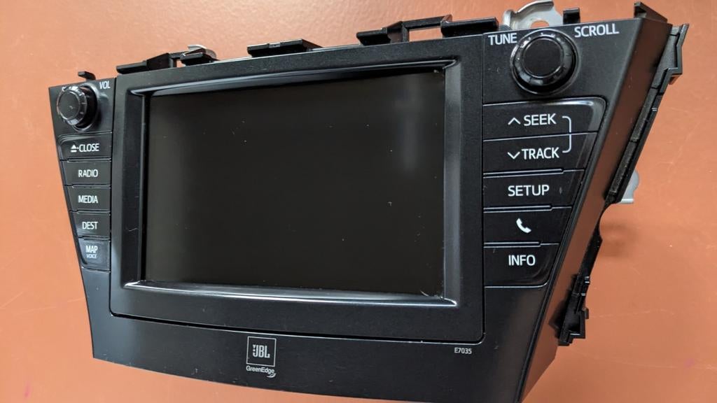 Toyota Prius Plus (2012-2014) JBL Navigatie/Radio - Defect v, Auto diversen, Autoradio's, Ophalen of Verzenden