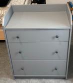 Ikea Hauga ladenkast met 3 Lades en Opstaande Rand, Huis en Inrichting, Kasten | Ladekasten, Ophalen, 50 tot 100 cm, Zo goed als nieuw