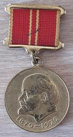 Sovjet-Unie USSR Rusland medal 100e geboortedag van V. Lenin, Ophalen of Verzenden, Overige soorten, Overige gebieden, Lintje, Medaille of Wings