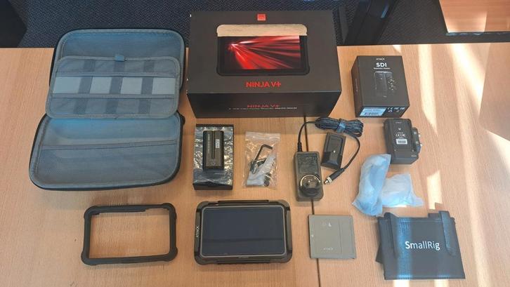 Atomos Ninja V+, Audio, Tv en Foto, Professionele Audio-, Tv- en Video-apparatuur, Zo goed als nieuw, Video, Ophalen of Verzenden