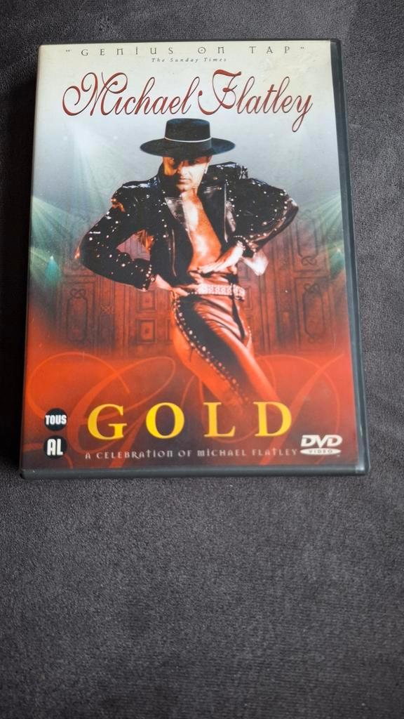Michael Flatley Gold DVD, Cd's en Dvd's, Dvd's | Muziek en Concerten, Zo goed als nieuw, Alle leeftijden, Ophalen of Verzenden