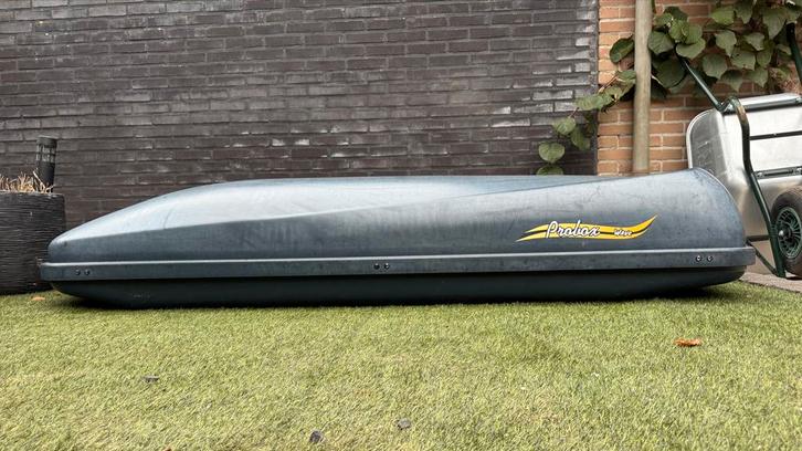 Dakkoffer + Dakdragers Skoda Scala, Auto diversen, Dakkoffers, Gebruikt, Ophalen of Verzenden