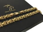 AANBIEDING Gouden Koningsketting - 55,5 cm / 97,33 g, Ophalen, Zo goed als nieuw, G.J. van Heekstraat 110 Enschede, Info@tiemanjuweliers.nl