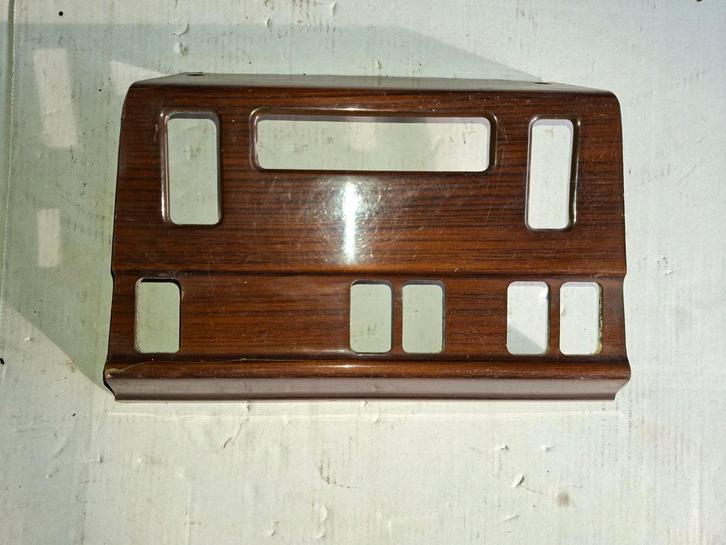 W124 Houtpaneel Middenconsole Zebrano – Origineel, Auto-onderdelen, Dashboard en Schakelaars, Mercedes-Benz, Ophalen of Verzenden